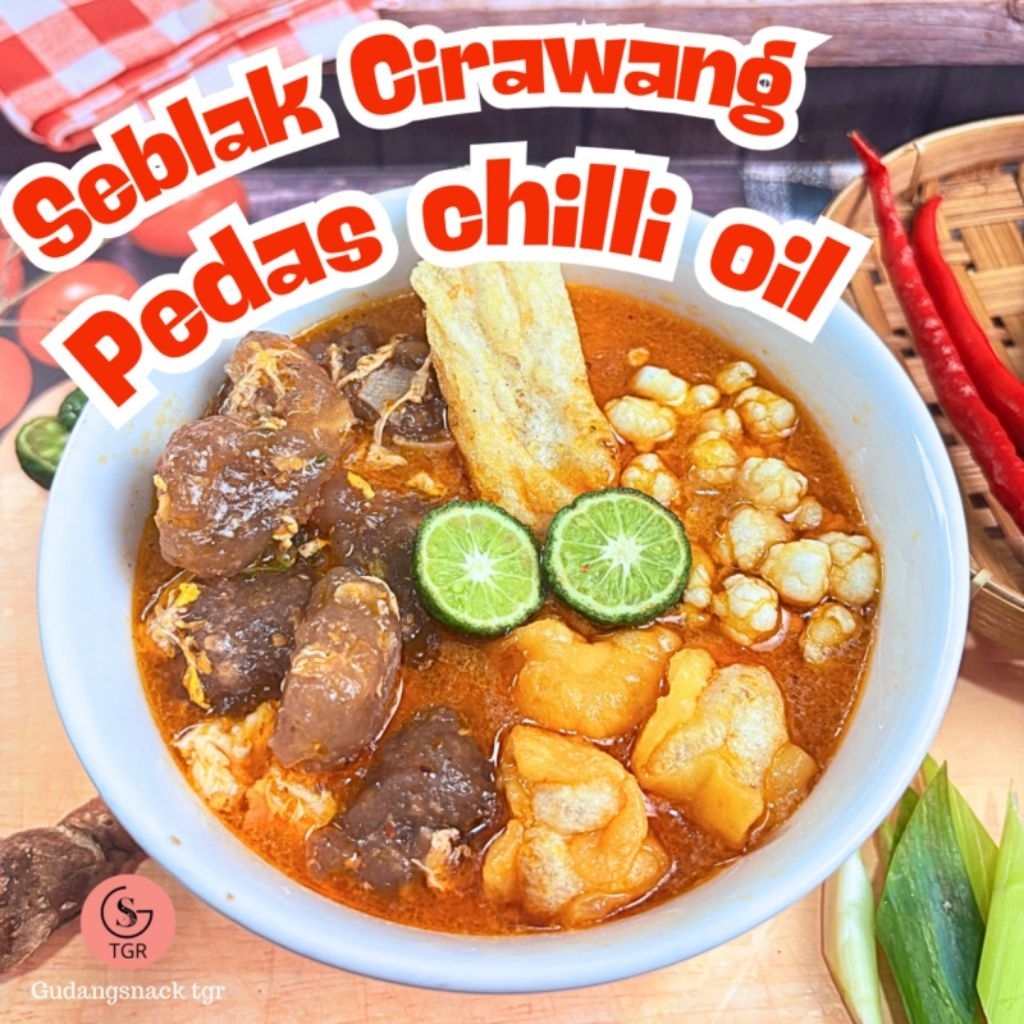 

1 BUNGKUS SEBLAK CIRAWANG INSTAN FOOD KUAH SEBLAK KALDU