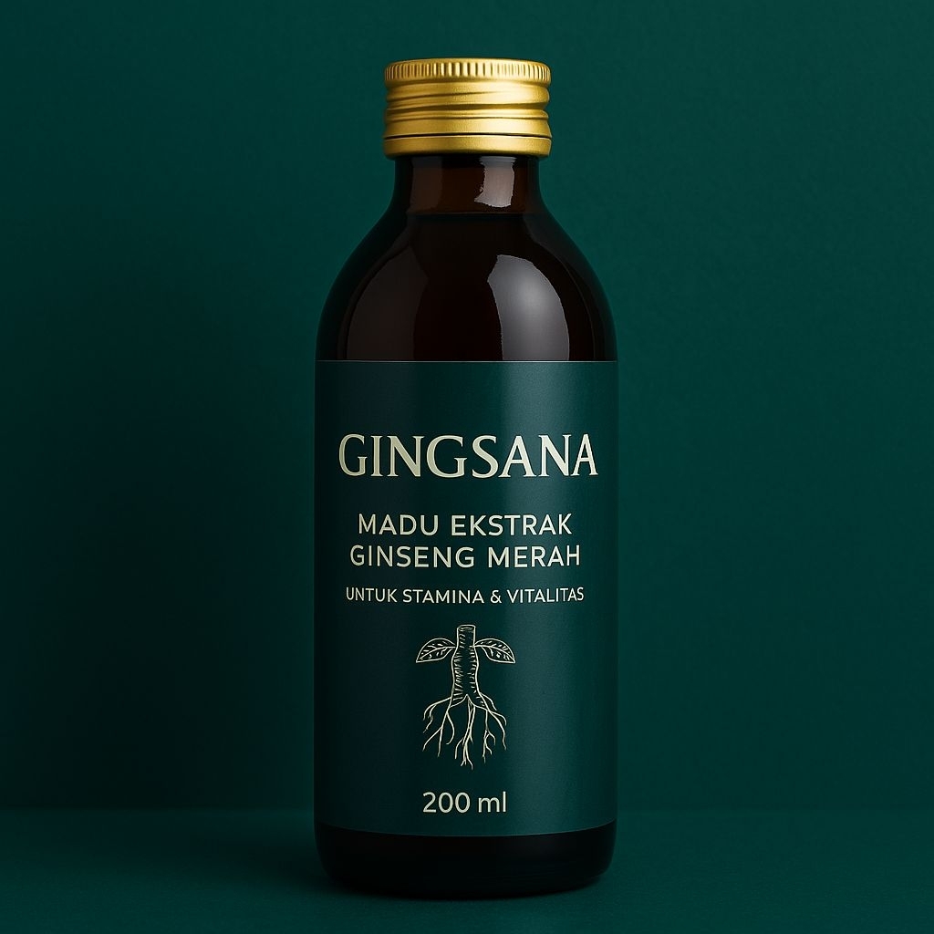 

GINGSANA MADU HERBAL EXSTRAK RED GINSENG 200ml