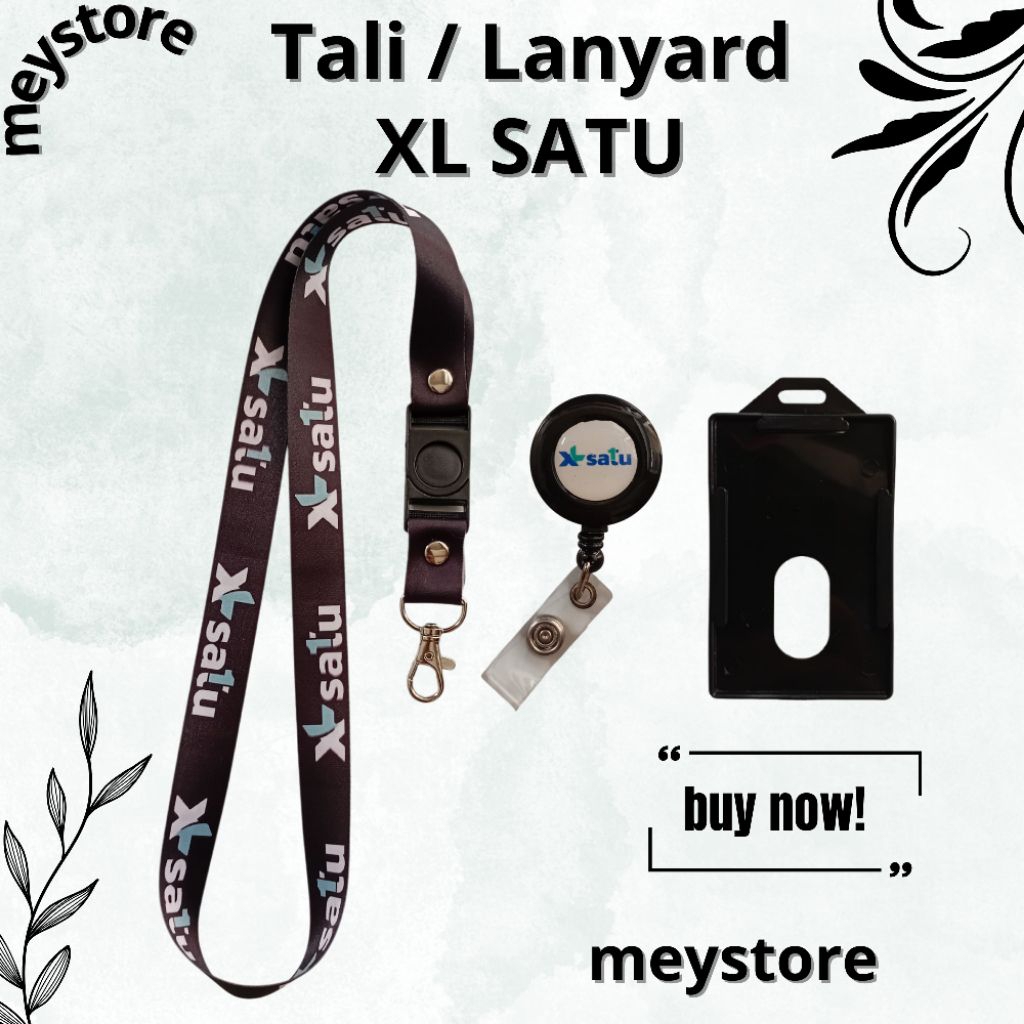 

Tali Gantungan ID CARD / Lanyard XL SATU [STOCK MELIMPAH] Termurahhh Harga Grosir! READY
