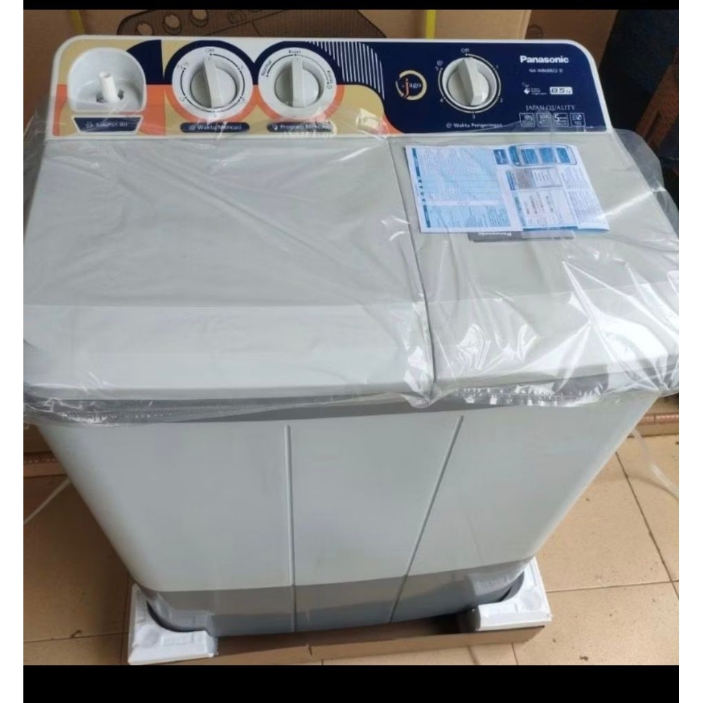mesin cuci panasonic 2 tabung 7kg/8kg /9kg mesin cuci panasonic  bergaransi resmi