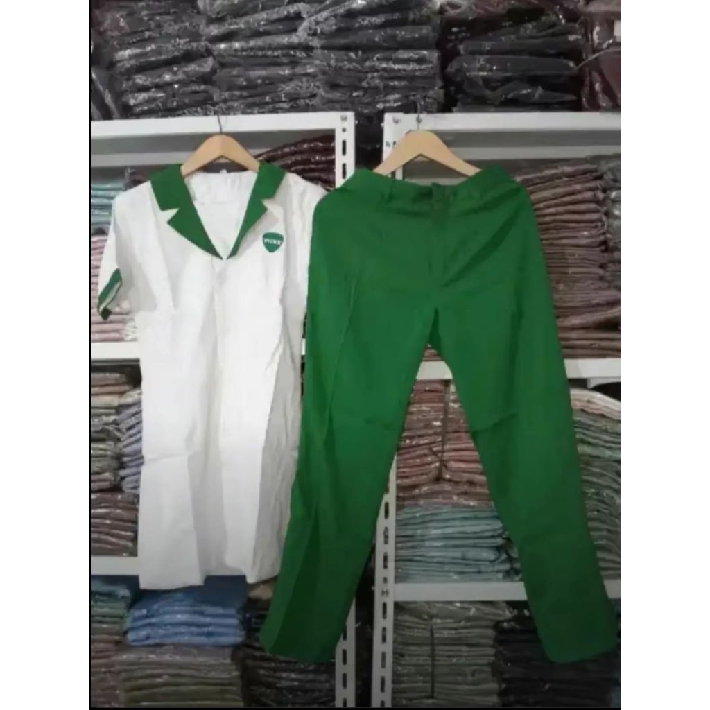 Setelan kerja wanita,baby sitter, sales,SPG, baju dinas