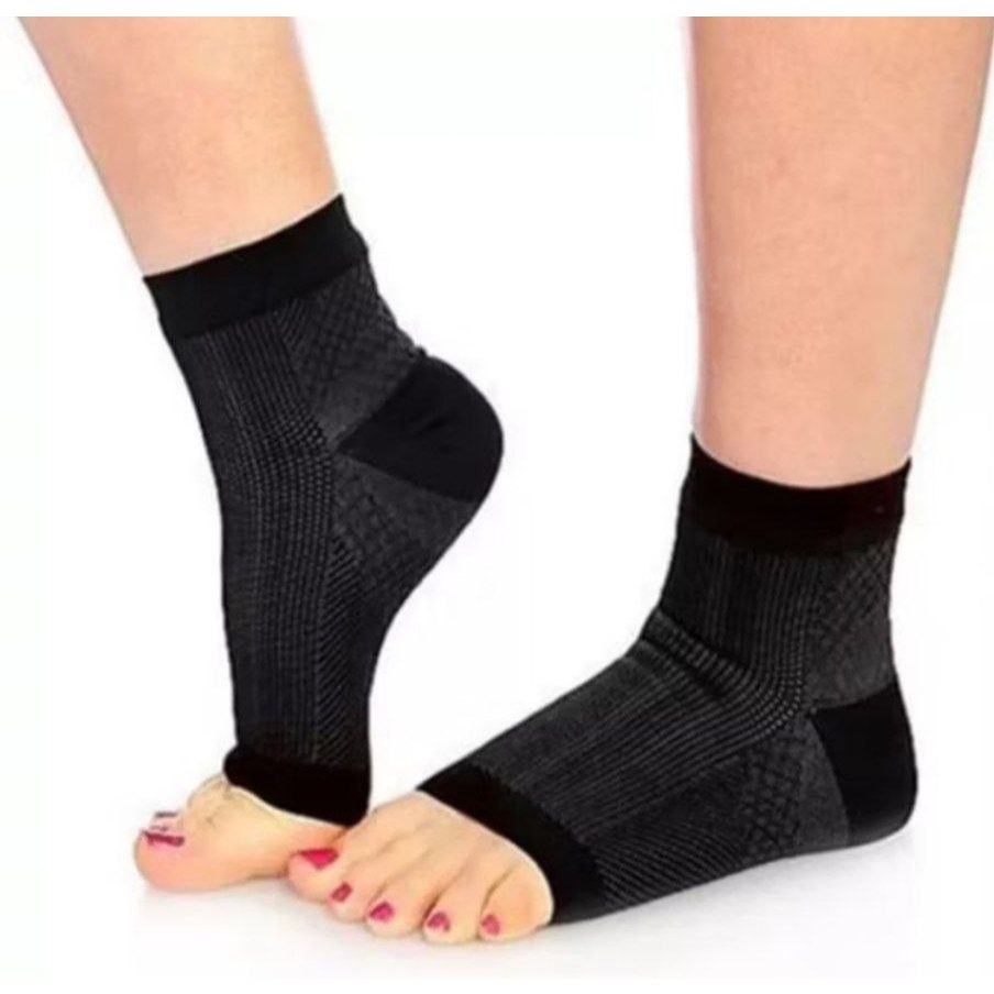 RAKUMOD Kaos Kaki Terapi Magnetic Neuropathy Kesehatan Ankle Support Tourmaline Pemanas Penghangat