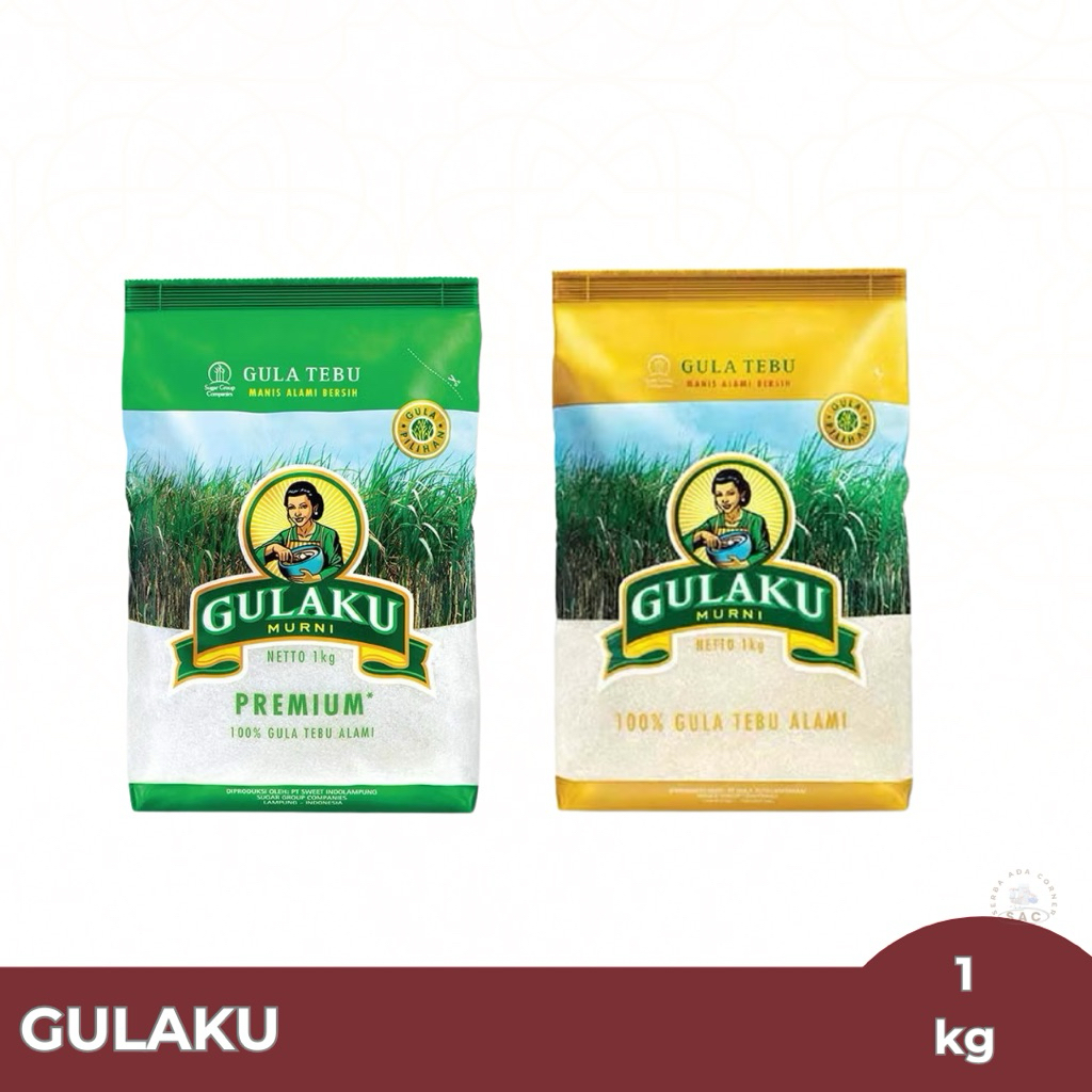 

GULAKU GULA TEBU KUNING 1 KG