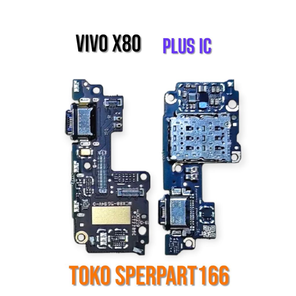 PAPAN CAS VIVO X80 5G ORIGINAL PLUS IC