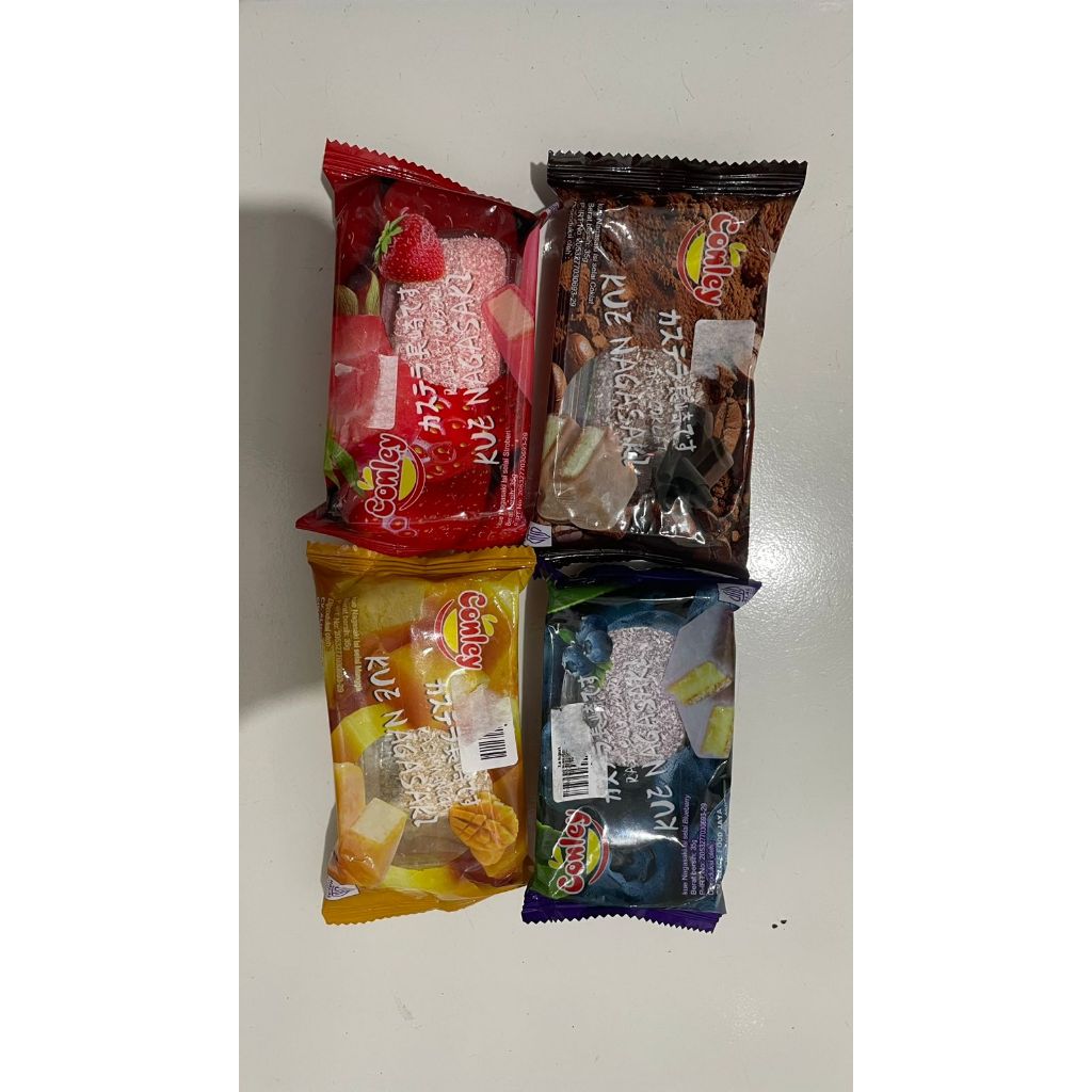 

Kue Viral Nagasaki| Conley Mochi Satuan| Varian Dikirim Random Sesuai Stok Yang Tersedia