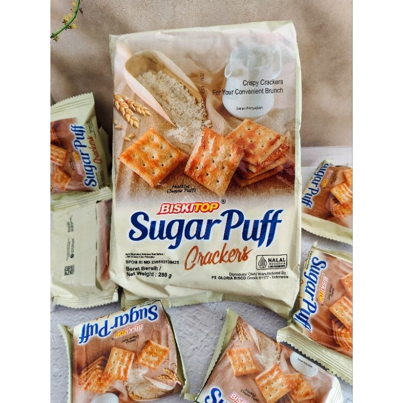 

Biskitop Sugar Puff 280gr u/ hajatan, parcel, hampers 1 Dus (12pcs)