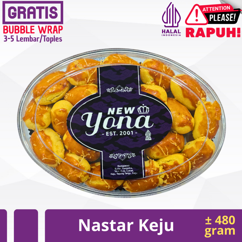 

New Yona Cookies Kue Kering Lebaran Kue Lebaran New Yona Hampers Lebaran Nastar Kastangel