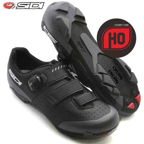 SIDI MTB SILVIS XC BLACK - Sepatu Cleat MTB