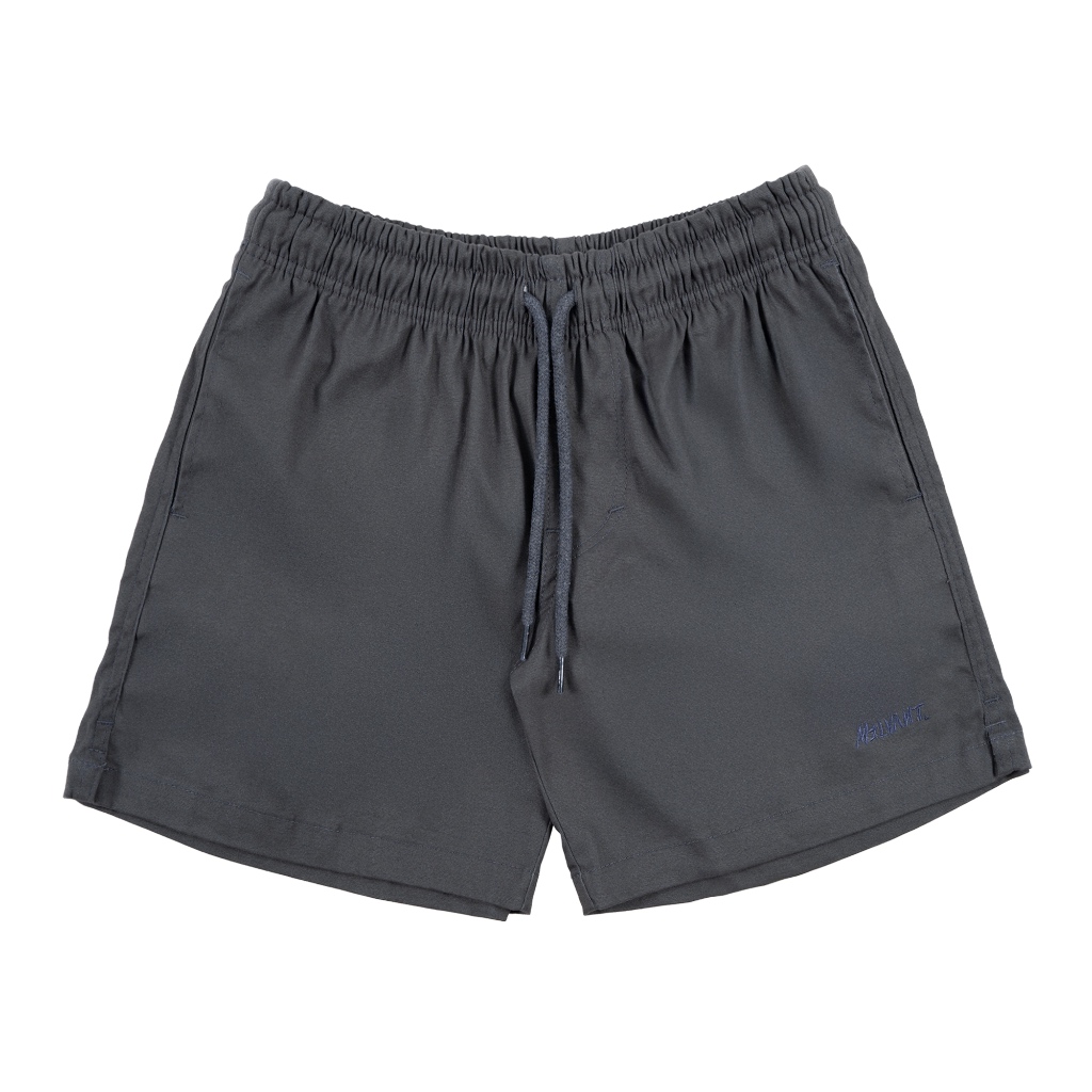 Melvant - MBS Heim Charcoal Boardshort | Celana Pendek Pria / Boardshort Bahan Cotton Twill