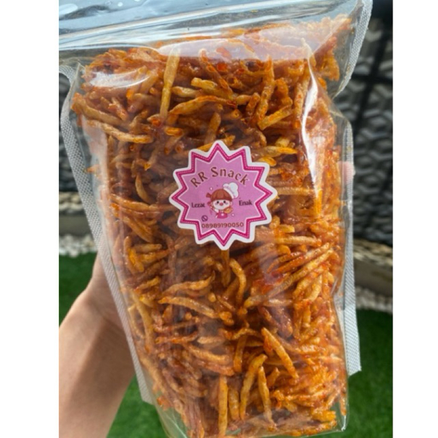 

KENTANG MUSTOFA PEDAS MANIS KRIUK RR ENAK 250gram