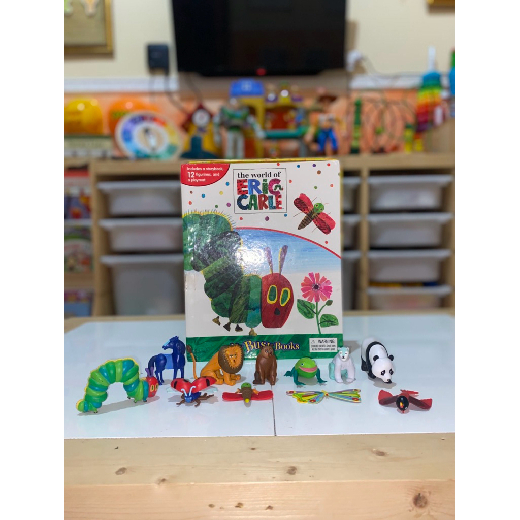 Preloved The Word of Eric Carle My Busy Book - Buku Board Book Eric Carle Bahasa Inggris