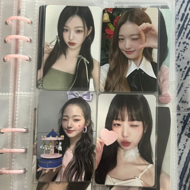PC PHOTOCARD WONYOUNG IVE HAPA KIRSTIN 4.0 BENEFIT SEASON GREETINGS MAINAN ONEIRIC DIARY CAROUSELL A