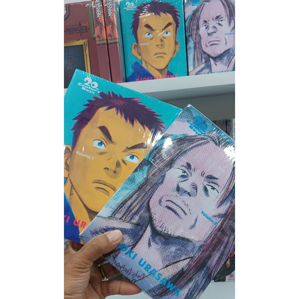 pojokevian72- Level Comic: 20th Century Boys vol.1,3 ( Ecer- Original/Segel )