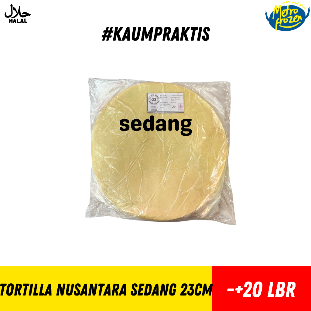 

NUSANTARA Kulit Tortila Besar & Sedang