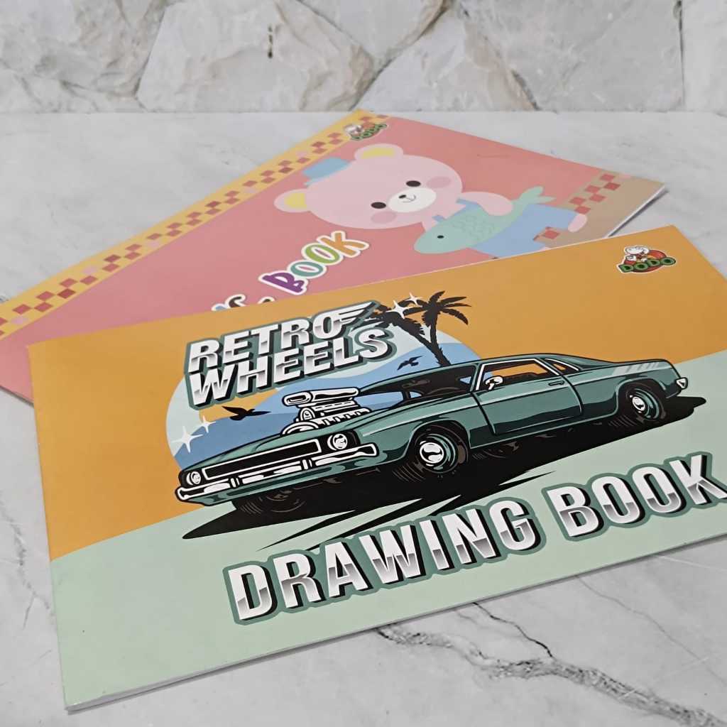 

SATU PACK ( 10 BIJI x 8 LEMBAR ) Buku Gambar A4 Dodo