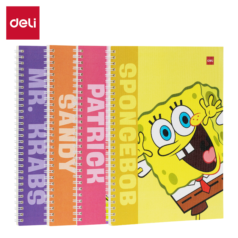 

Deli | Buku Catatan (Notebook) Spongebob / Larva | ukuran B5 60 Halaman | LB560