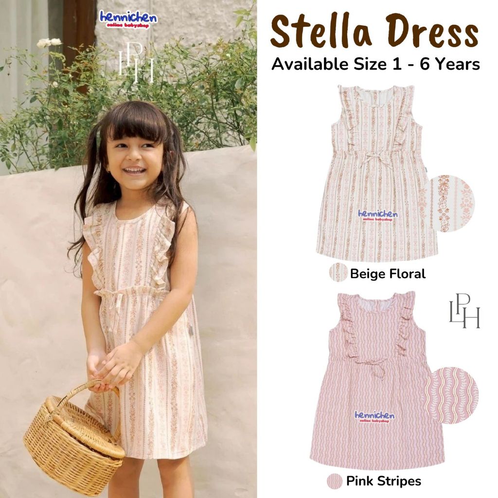 Little Palmerhaus - Stella Dress (Dress Anak) Dress Anak Perempuan