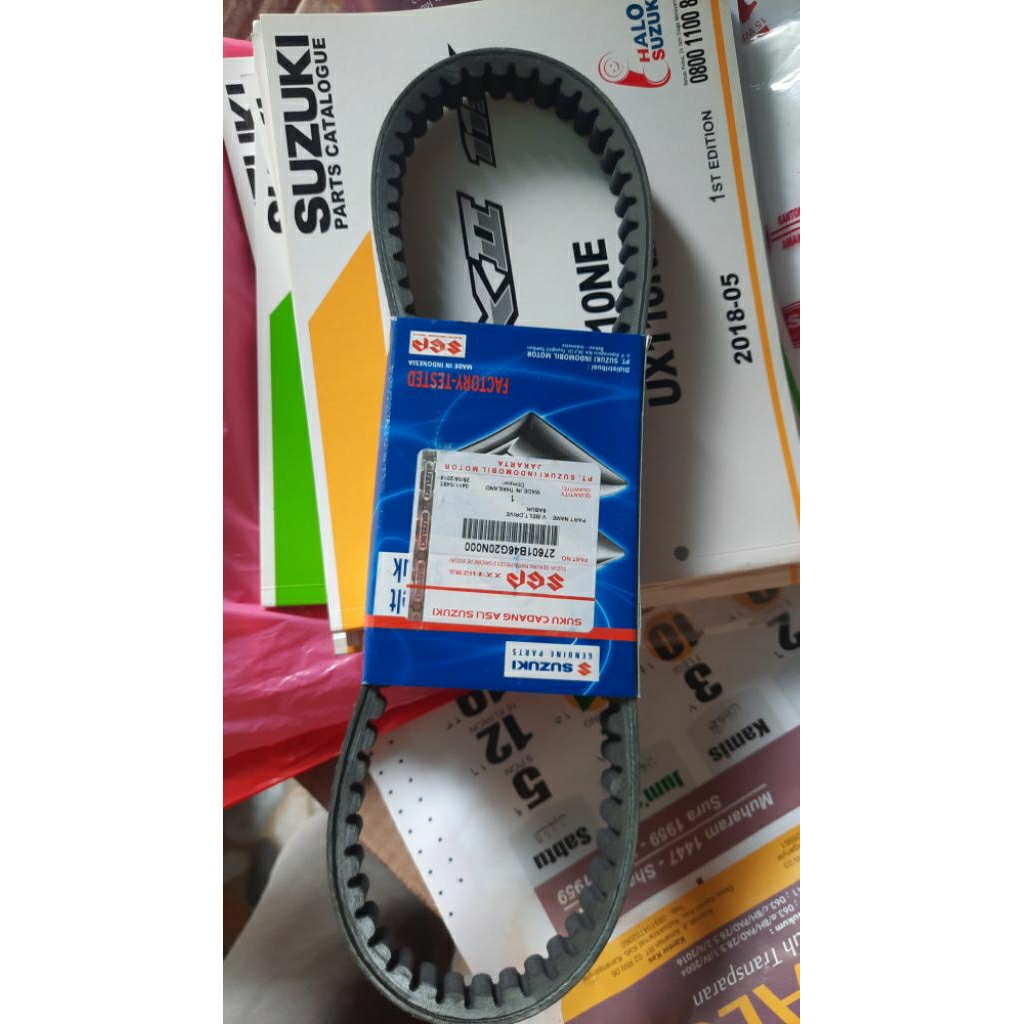 V Belt van belt suzuki spin 125 skywife 125 hayate 125 asli suzuki SGP