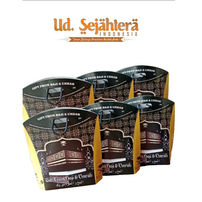 

Papper Bag Dus Gift From Haji&Umroh/Dus Paket Oleh-Oleh/ Dus Hampers