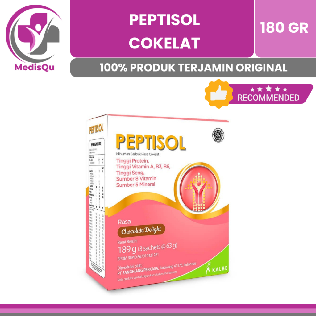 

SUSU PEPTISOL 180G | 3 SACHET@60GR