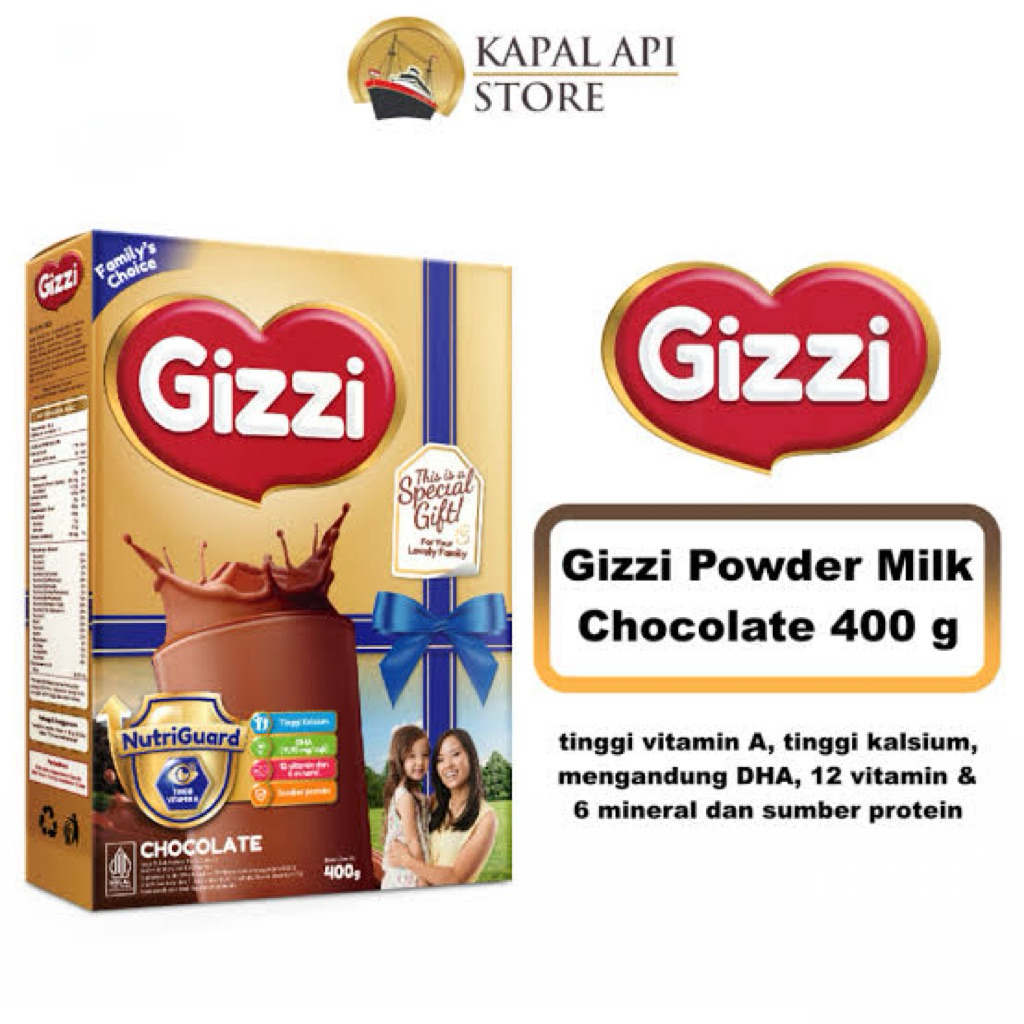 

Gizzi milk powder chocolate 400gr