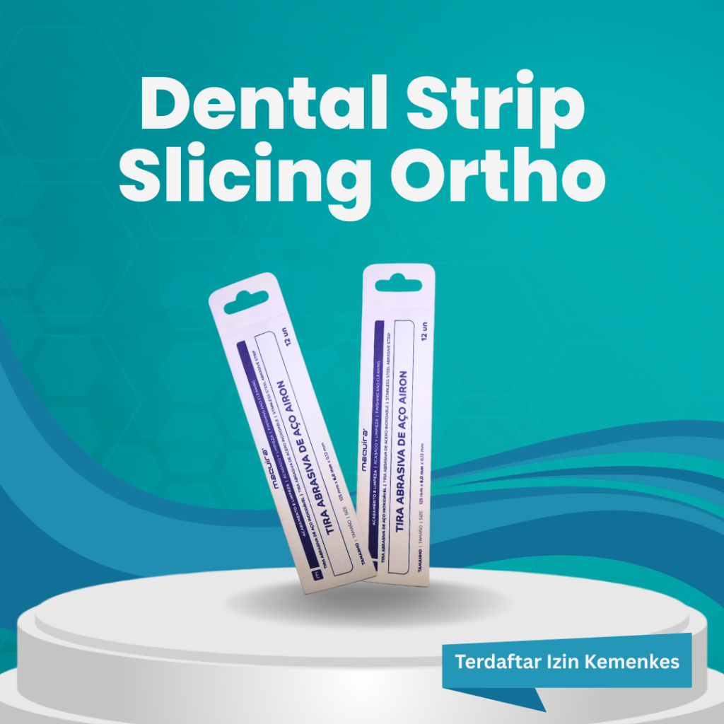 Slicing Ortho/ Dental Grinding Steel Strips/ Kikir Gigi Manual Pita