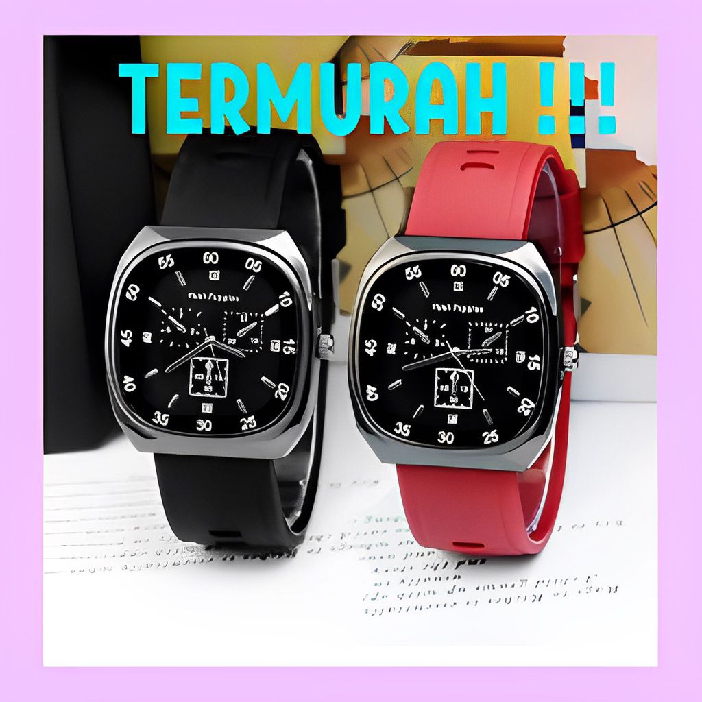 JAM TANGAN KOREA SPORT PRIA DAN WANITA