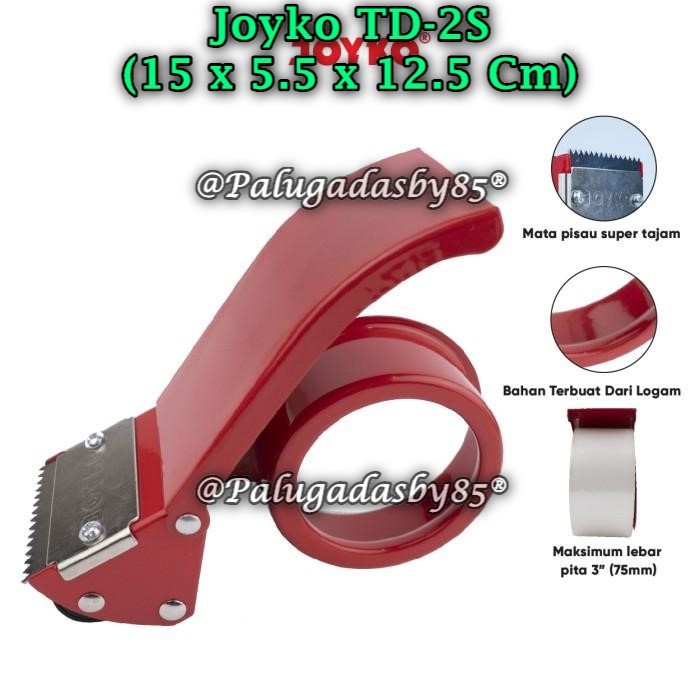 

(1 Biji) GROSIR Tape Cutter JOYKO TD-2S / Tape Dispenser Pemotong Pita Perekat Joyko TD-2S (1 Biji)