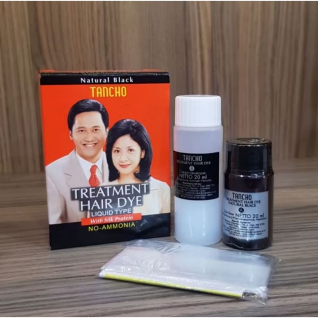 Tancho Treatment Hair Dye/Cat rambut/semir rambut / pasta cat rambut 20ml