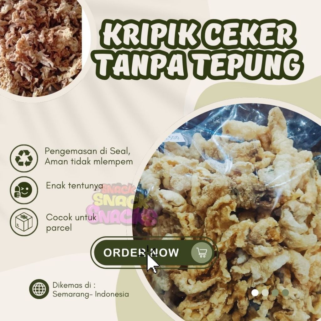

KRIPIK CEKER TANPA TEPUNG KHAS BOYOLALI | SNACK SEMARANG | SNACK KILOAN SEMARANG