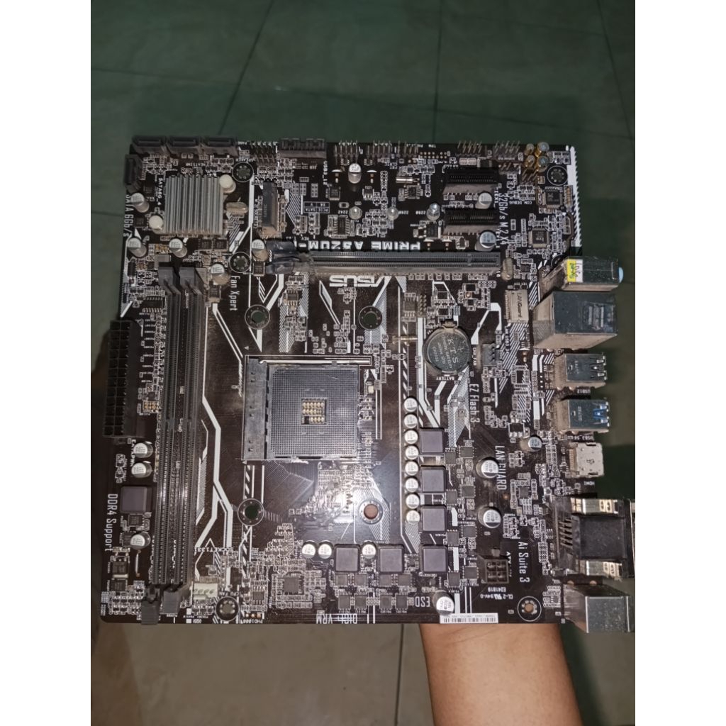motherboard Asus Prime A320M-K bekas