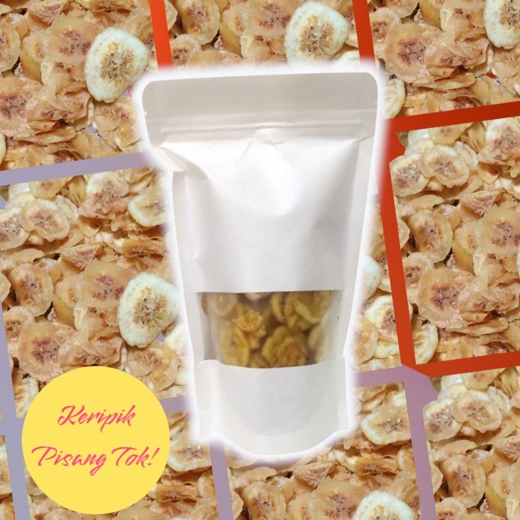 

Keripik Pisang Goreng Garing Renyah Rasa Asli