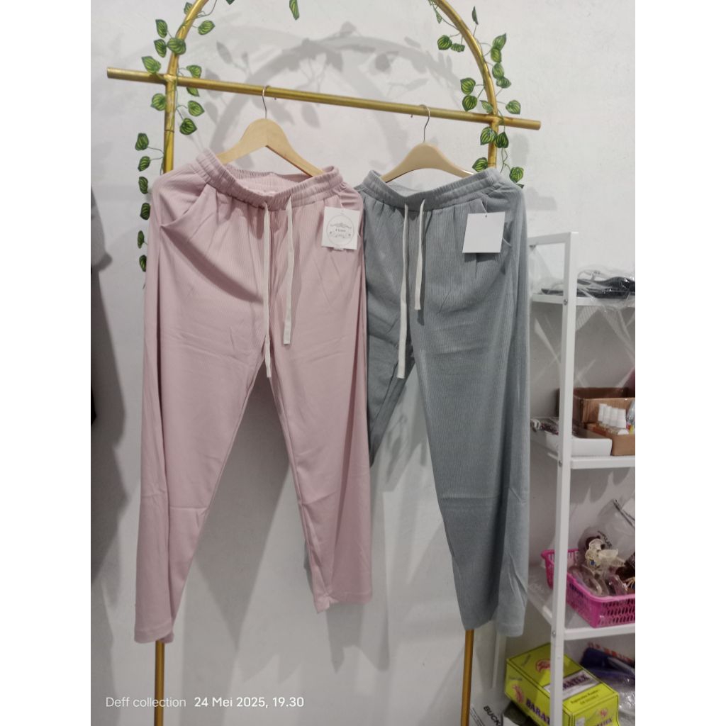 kulot rajut wanita tebal import kulot rajut highwaist kuloy rajut knit tebal COD