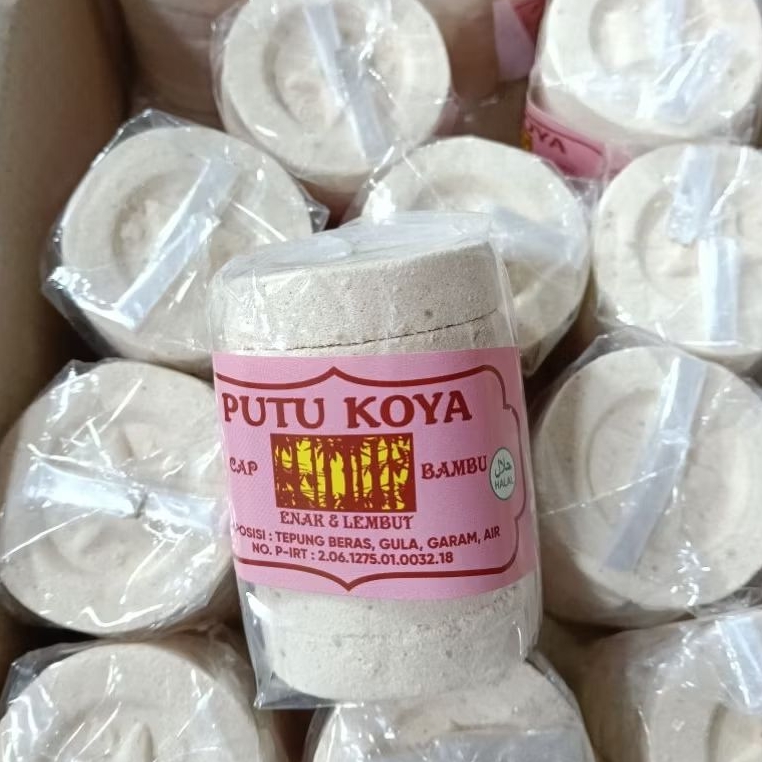 

Putu koyo cap bambu khas medan