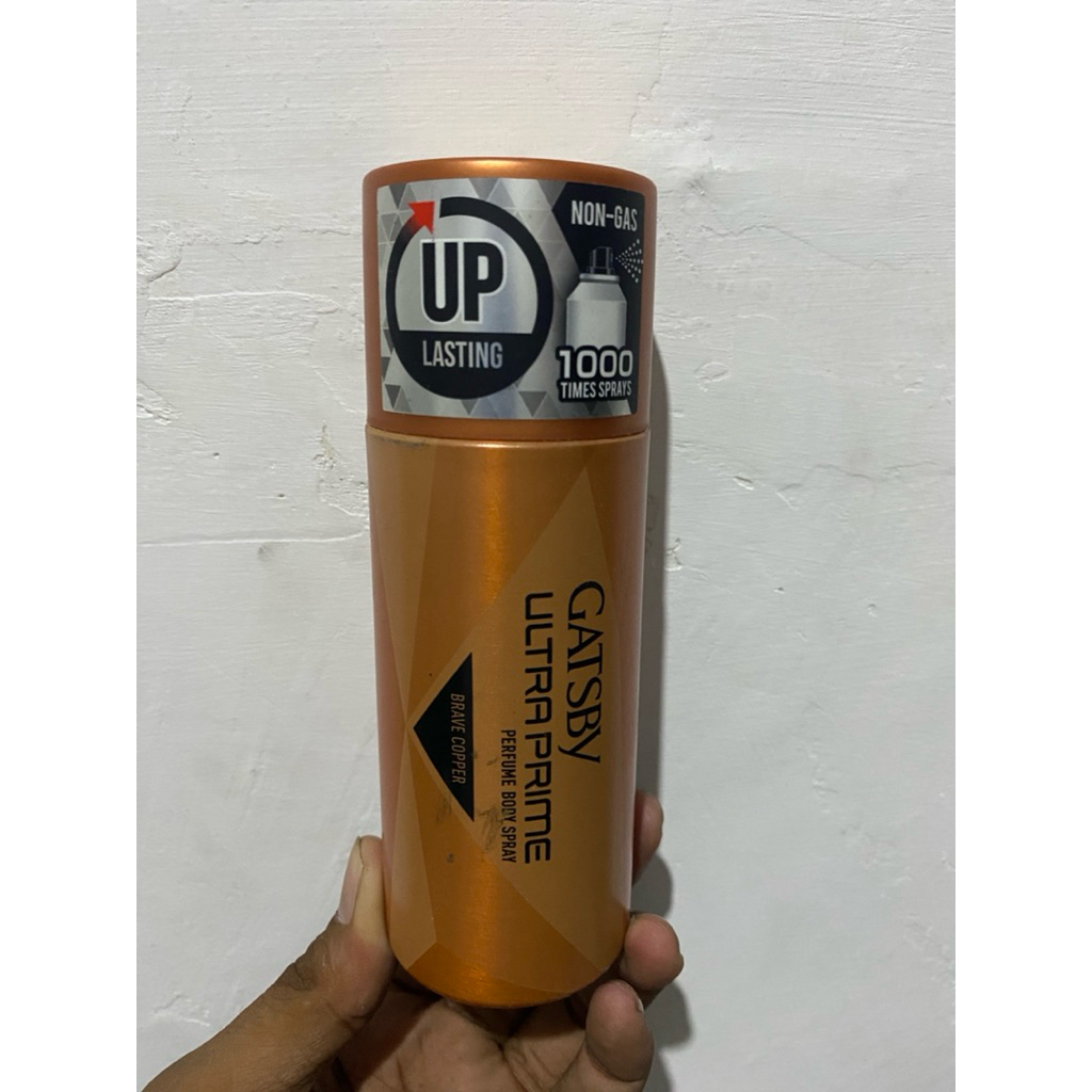 Gatsby Ultra prime parfume body spray Brave Cooper 150ml