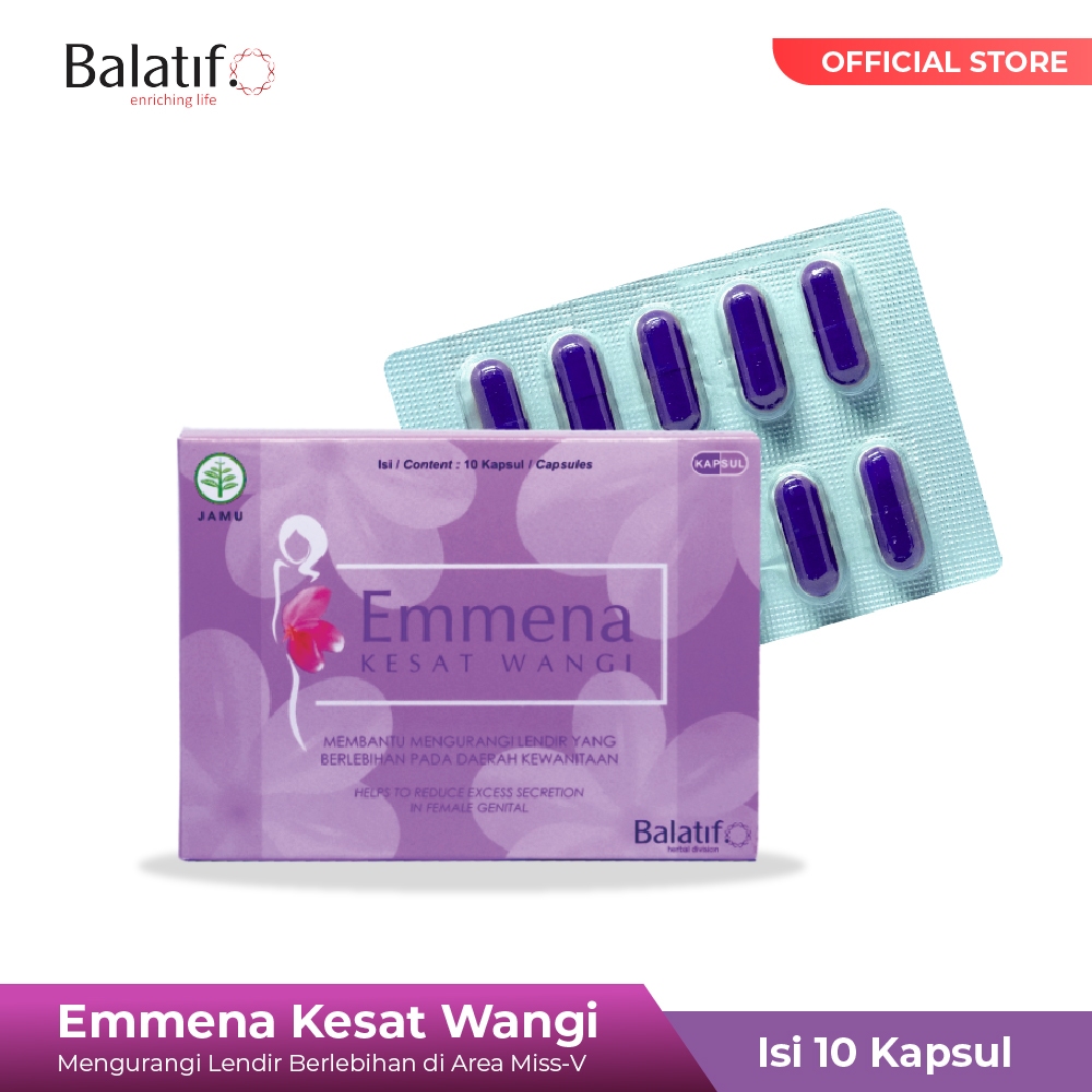 Emmena Kesat Wangi Obat Keputihan untuk Mengurangi Lendir Berlebihan Area Wanita