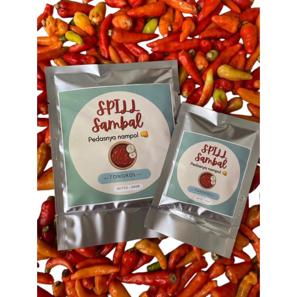 

SAMBAL TONGKOL 2PCS 25GR+50GR BEST SELLER / SAMBAL HOMEMADE / SPILL SAMBAL / SAMBAL KELUARGA TANPA PENGAWET