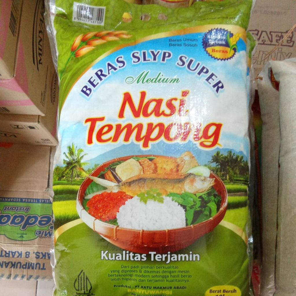 

beras Super medium nasi Tempong 10kg