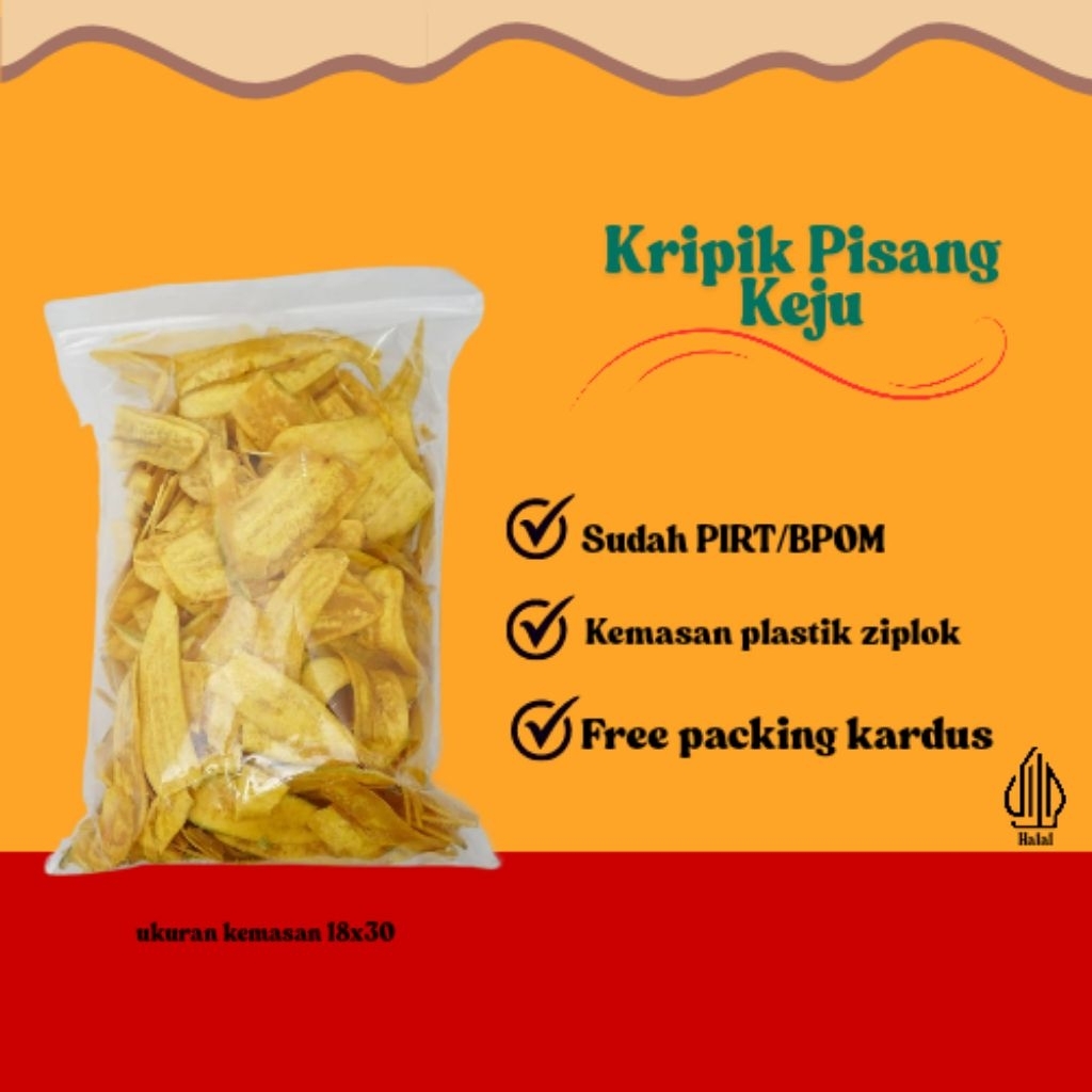 

pisang asin keju 250 gram dan 500gram