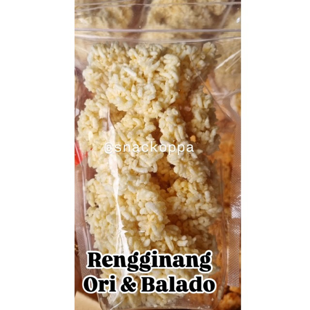 

Rengginang Pulut 200 gram ada dua rasa: original & balado - Rapuh | Snack Snackoppa