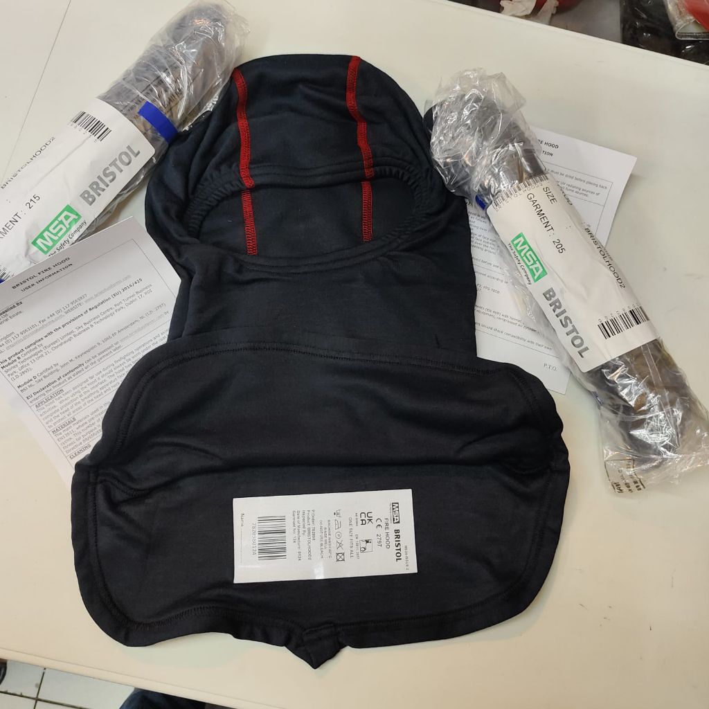 Fire Hood MSA Bristol / Balaclava Nomex Kerudung Anti Api