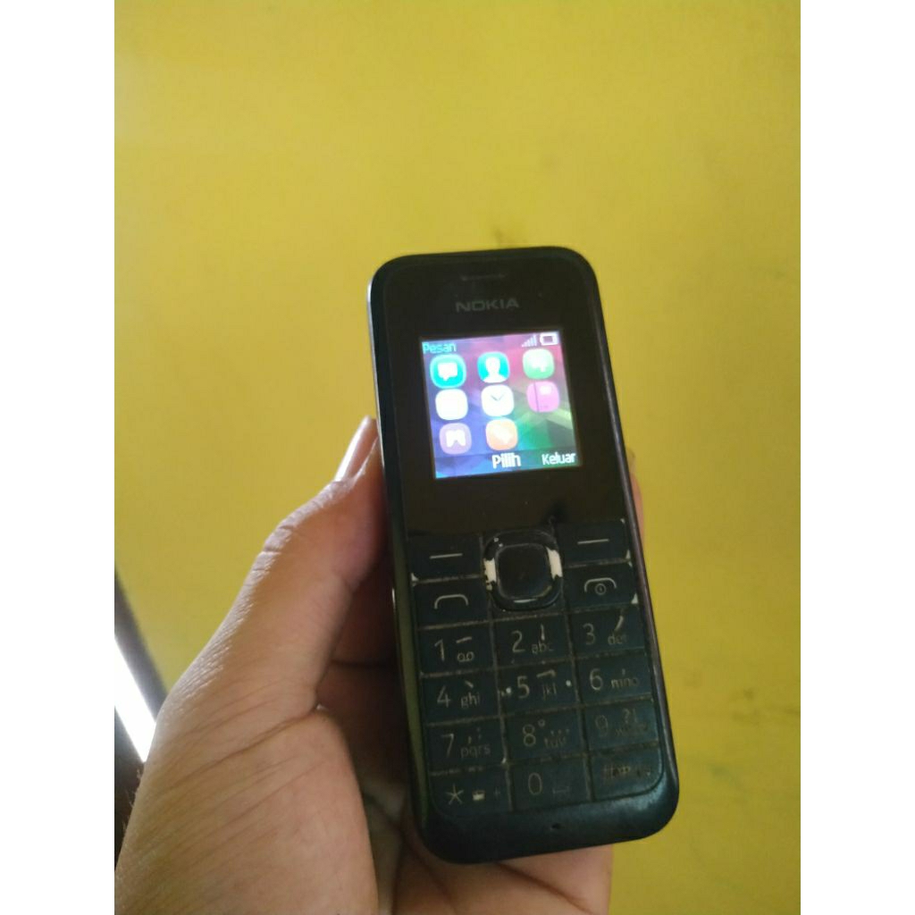 HANDHPONE HP NOKIA 105 new 105 ORIGINAL NORMAL BEKAS DUAL SIM
