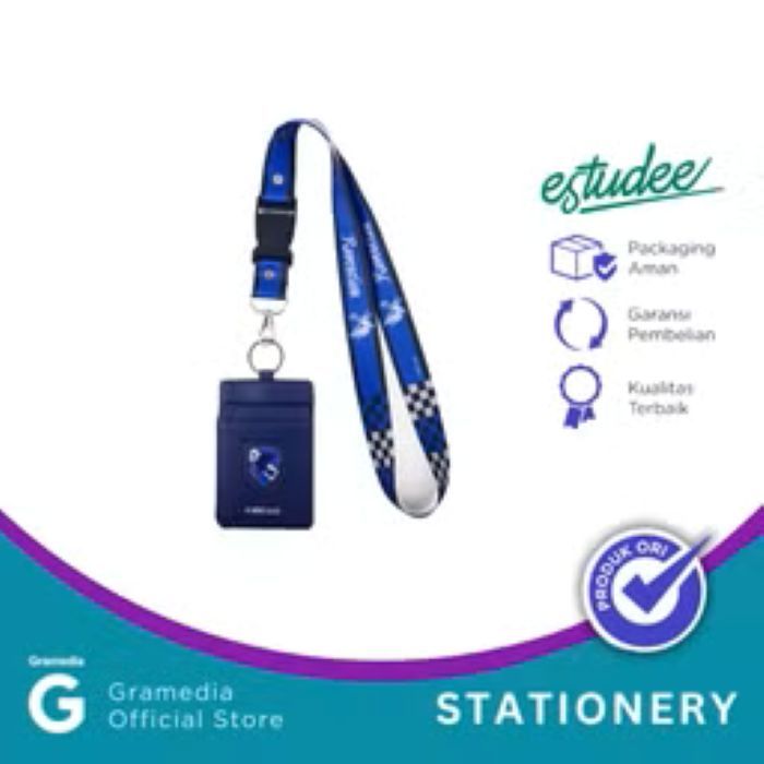 

Gramedia Pekanbaru - Estudee Mini Pouch + Lanyard Harry Potter Ravenclaw