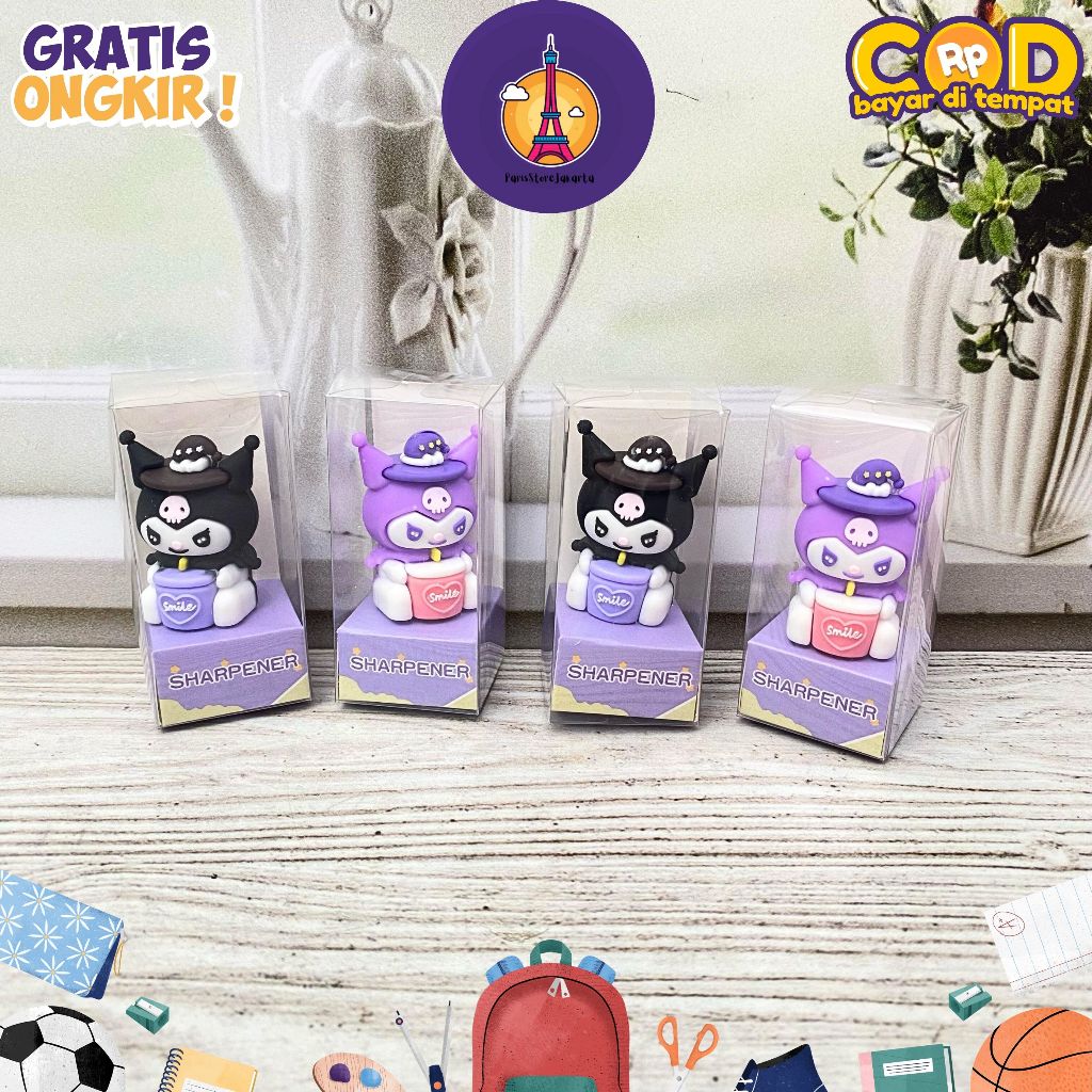 

Rautan Miniatur Karakter Kuromi Minuman Sanrio Perlengkapan Sekolah Alat Tulis Stationery