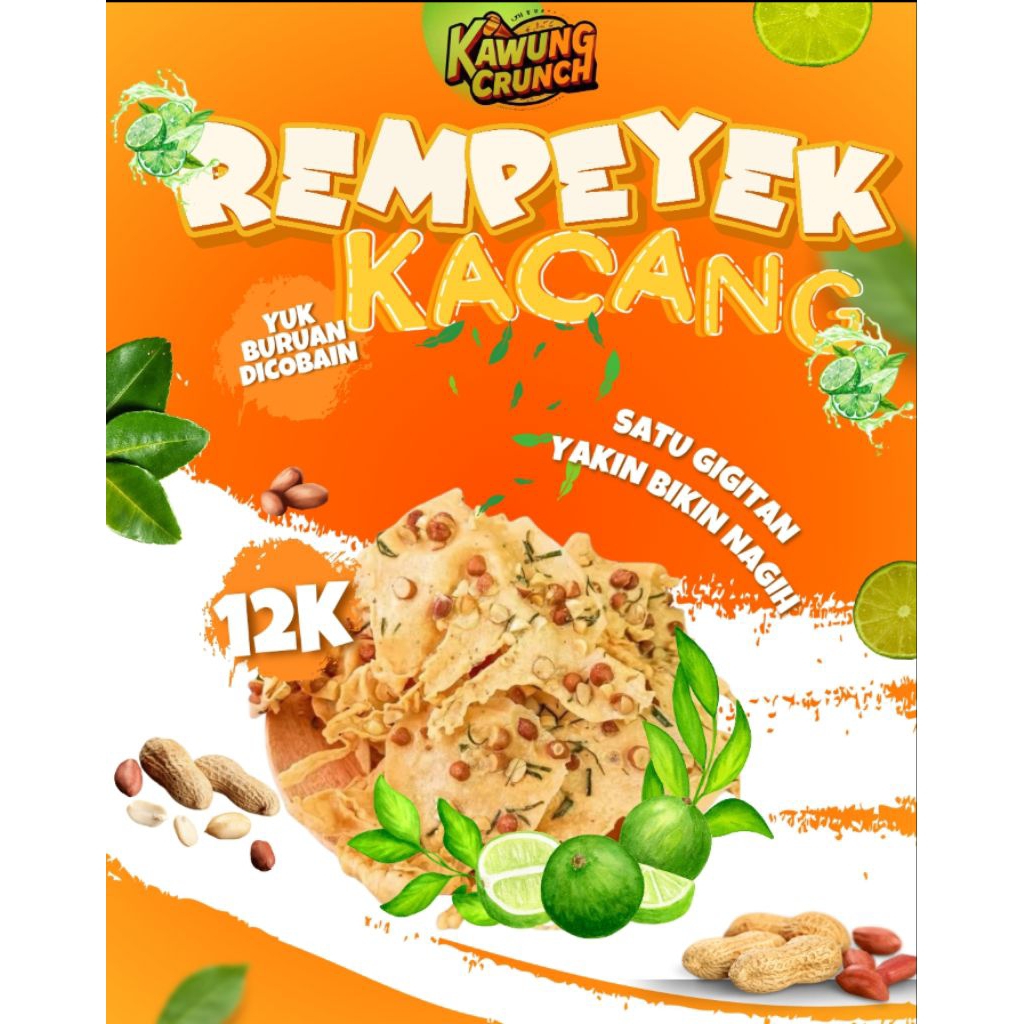 

Rempeyek kacang daun jeruk