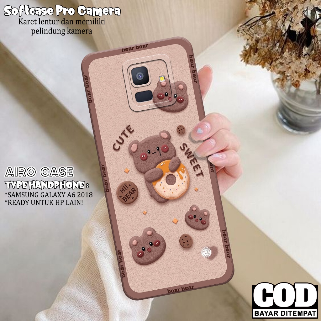 Softcase SAMSUNG GALAXY A6 2018 Terbaru Case SAMSUNG GALAXY A6 2018 Fashion Case KARTUN Casing SAMSU