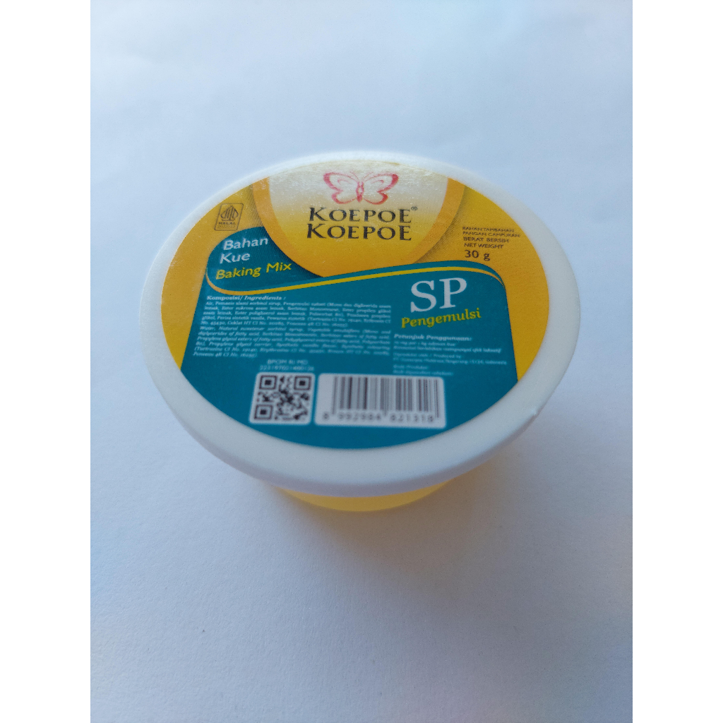 

SP Koepoee Koepoee (Kupu-Kupu) Kemasan 30 gram, 70 gram
