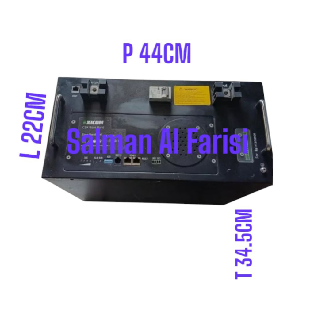 Box Battery Bms Lifepo4 Huawei Shoto Sucred Sun ZTE Exicom 48V 100 AH