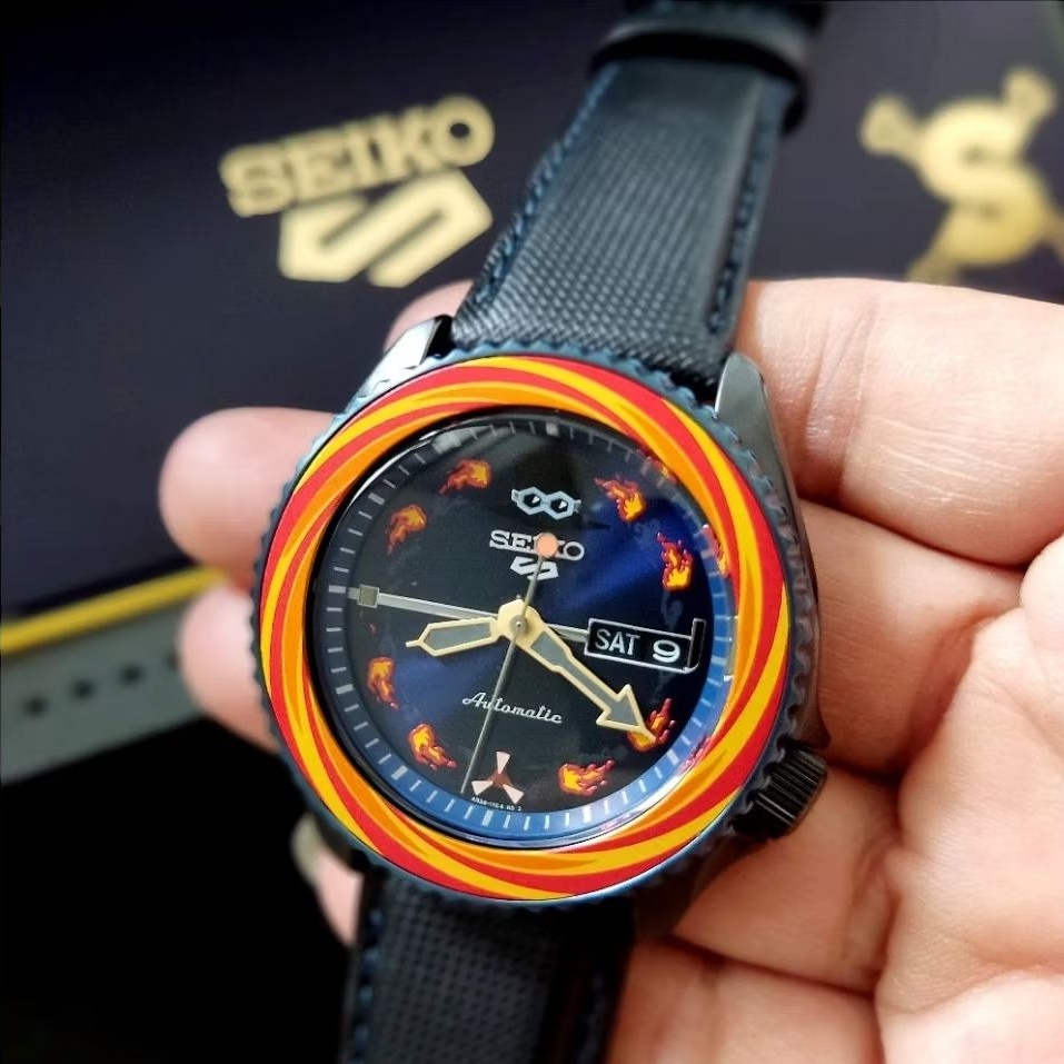 Jam Tangan Seiko X One Piece SABO LIMITED EDITION - Original