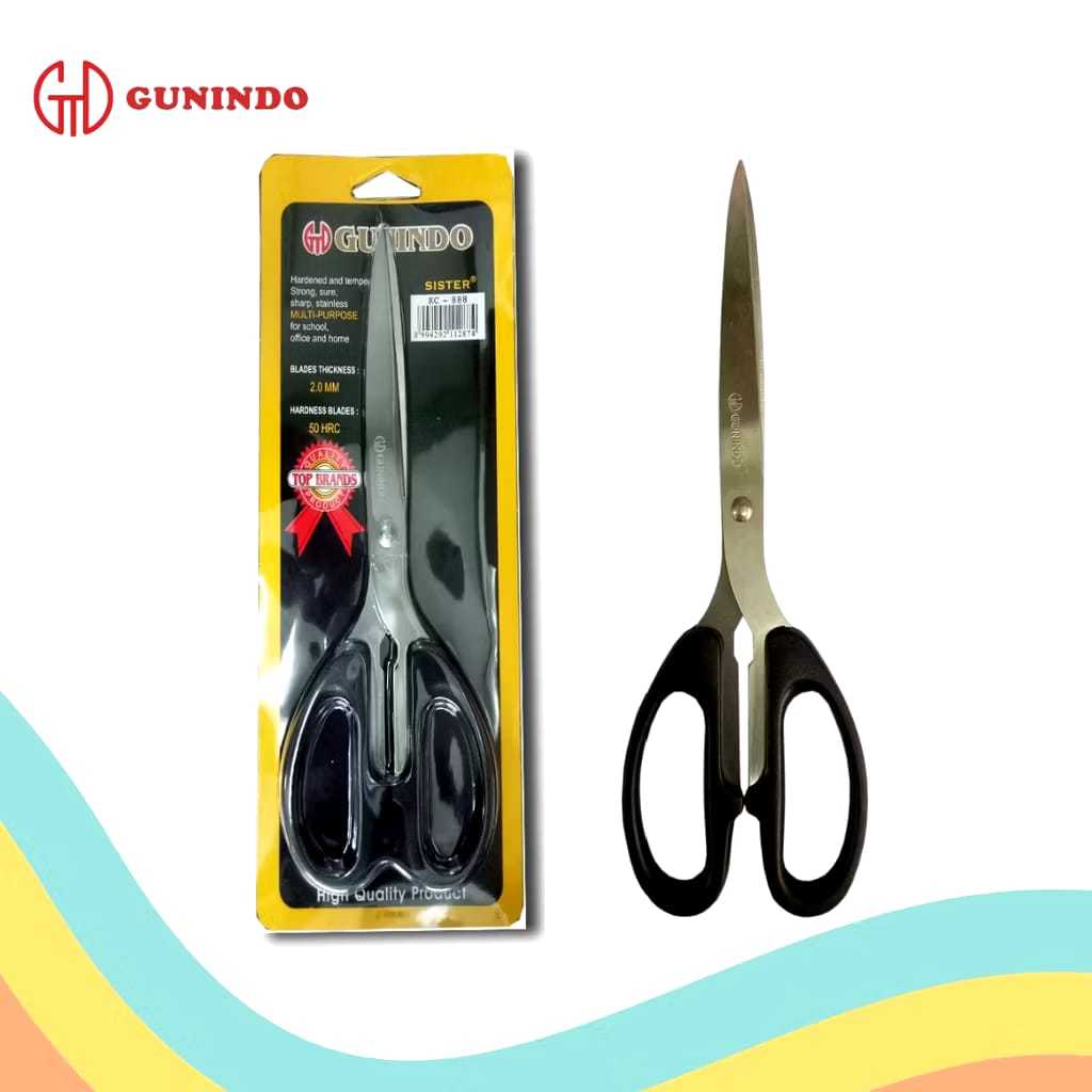 

Gunting Gunindo Kecil KS 818 - Gunting Gunindo Besar KC 888- Medium 838 Kangaro Deboz